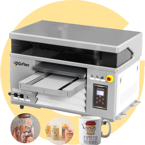 Impresora UV Multifunción Mini Giftec A2 A3 Tamaño 4060, Precio para Impresión en Carcasas de Teléfono, Madera, Metal, Acrílico, Impresora UV Cilíndrica con Rotación de 360° - Product Image 1
