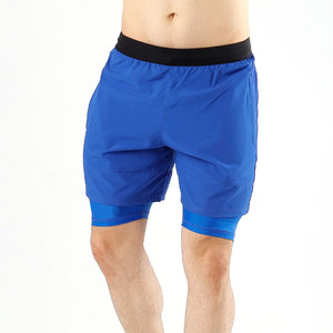 Shorts de compression de musculation à séchage rapide, couleur personnalisée, taille élastique, taille mi-haute, 100% polyester, fabrication au Pakistan - Product Image 1