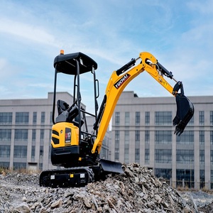 Miniexcavadora de Servicio Pesado, Máquina Excavadora Compacta para Construcción con Bomba Hidráulica, Motor y Caja de Cambios Avanzados - Product Image 2