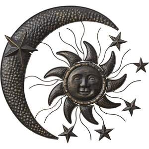 Decoración de Pared Metálica con Forma de Árbol del Dinero y Sol para Bodas y Eventos, Decoración Metálica para Colgar en la Pared de la Sala de Estar, Decoración Metálica para el Hogar - Product Image 5