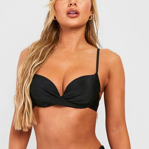 Conjuntos de Bikini para Mujer Más Vendidos, Conjuntos de Bikini de Color Sólido Teñido Liso, Conjuntos de Bikini para Mujer Hechos en Fábrica - Product Image 6