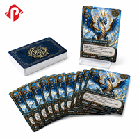Cartes de jeu TCG personnalisées avec impression couleur intégrale, cartes à collectionner de qualité supérieure, cartes à jouer en papier rigide avec boîte de rangement