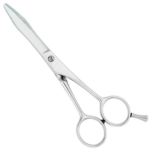 Hot Sale Custom Made Stylish Professional Barber <b>Scissors</b> Sharp Plastic Stainless Steel Medium <b>Left</b>-<b>Handed</b> Thinning <b>Scissors</b> - Product Image 1