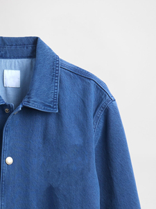 Vestes Coach Décontractées Tendance pour Hommes Printemps-Automne, Col Rabattable Traditionnel, Boutons Pression, Poches Utilitaires, Coupe-Vent - Product Image 5