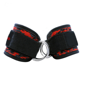 Factory Made Leather <b>Ankle</b> Straps for Gluten and Leg Workouts Fitness <b>Ankle</b> Cuffs <b>Ankle</b> Straps Custom Wholesale Rate OEM - Product Image 4