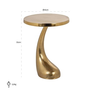 Mesa de Centro Redonda Moderna y Elegante, Diseño de Mediados de Siglo, Muebles Hechos a Mano para Sala de Estar - Product Image 1