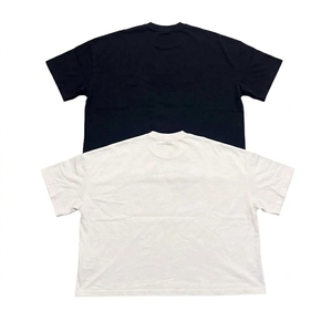 เสื้อยืดคอกลมแขนสั้นผู้ชาย TRACK SPORTS ผ้าฝ้าย 100% ระบายอากาศได้ดี ไม่หดตัว แห้งเร็ว สีดำ - Product Image 3