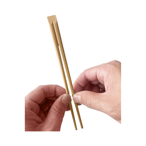 Palillos de sushi desechables tradicionales de 21-23 cm, lisos, de bambú japonés natural, personalizados, set de artículos para el regreso a clases. - Product Image 4