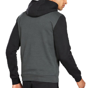 Customizable Men's Oversized 100% Cotton Poly Blend Hoodie Cool Logo Print <b>Sweatshirt</b> With Puff Weaving Technique - Product Image 2
