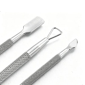 BAFA SURGICAL INSTRUMENTS Empujador de Cutículas y Pulidor de Uñas de Acero Inoxidable de Doble Punta - Herramienta de Manicura Duradera y Reutilizable de Doble Cabeza - Product Image 5