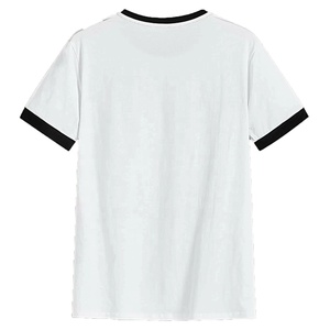 2025 Camiseta de manga corta con cuello redondo para hombre, ropa de calle de algodón 100%, logotipo personalizado de talla grande OEM al por mayor - Product Image 2