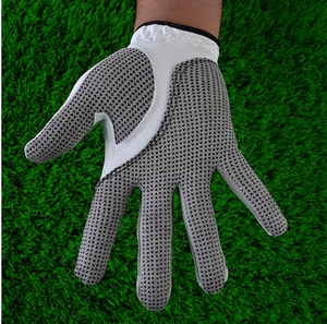 Gant de golf en PU blanc pour main gauche, longueur poignet, style décontracté, gant de sport durable, gants de golf professionnels, matériau souple et flexible - Product Image 5
