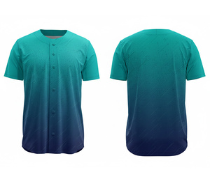 Proveedor Mayorista de Camisetas de Béisbol Sublimadas de Primera Calidad con Logotipo y Números Personalizados |   Béisbol de Poliéster Transpirable - Product Image 2