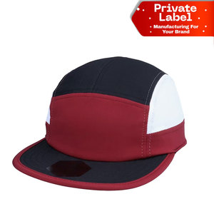 Gorra Deportiva Transpirable de 5 Paneles con Logotipo Personalizado, Gorra de Running Reflectante, Venta al Por Mayor, Personalizable con Marca Privada - Product Image 1