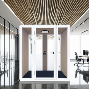 Duo HIPOD Modern Telephone Booth Acoustic Office Pods for Home Office Meeting for Home and Office Use - Product Image 3