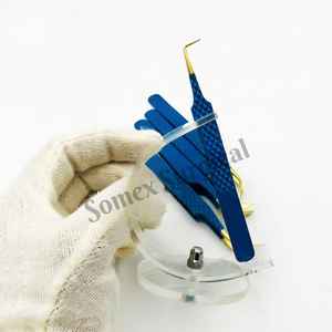 Pinzas de Alta Gama para Extensión de Pestañas, de Acero Inoxidable, Multiusos, para Almacenamiento y Aplicación de Pestañas - Product Image 4