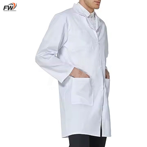 เสื้อกาวน์แพทย์ชายขายดี พร้อมกระเป๋า 3 ช่อง คุณภาพสูง ผ้าถัก ปักโลโก้ได้ตามสั่ง ปี 2025 สีตามสั่ง - Product Image 6