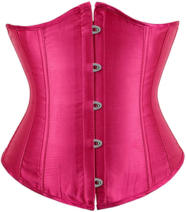 Fabricante de Pakistán RIZNA ENTERPRISES Corsé de cuero sexy y moldeador, ecológico, de control firme, para mujer madura, y faja de satén al por mayor - Product Image 4