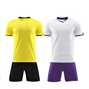 Maillot de football personnalisé à impression numérique 100 % polyester col en V manches courtes sport vente en gros fournisseur OEM fabricant - Product Image 6