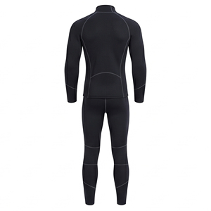 Custom <b>Men</b> Full Body <b>Wetsuit</b> Hooded Front Zip Neoprene Diving Suit Thermal Underwater Surfing Swimsuit - Product Image 2
