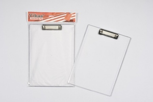 Portapapeles Transparente de Acrílico de la Mejor Calidad, 9.5 x 13 Pulgadas, para Exámenes Escolares y Oficina, Proveedor Indio - Product Image 3