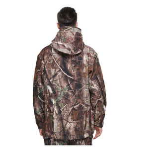 Veste de chasse d'hiver personnalisée pour homme, à capuche et fermeture éclair, respirante, chaude, en polaire, avec design réversible - Product Image 4