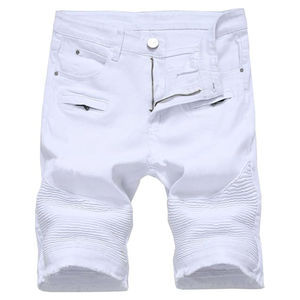 Pantalones Cortos de Mezclilla para Hombre a Precio de Fábrica, Corte Slim Casual, Lavados, con Bolsillos, Colección de Moda Urbana - Product Image 1