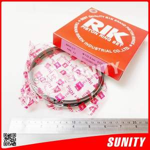 TAIWAN SUNITY RIKEN STD 6KH-UT OEM 726616-22503 Segments de piston diesel anti-usure 132,9 MM pour pièces de moteur Yanmar 6KH - Product Image 4
