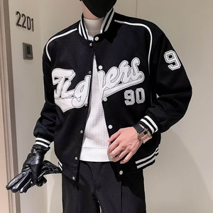 Chaqueta de vuelo personalizada con cremallera completa – Prendas de alta gama hechas a medida – Chaqueta bomber de algodón personalizada premium para hombre - Product Image 3