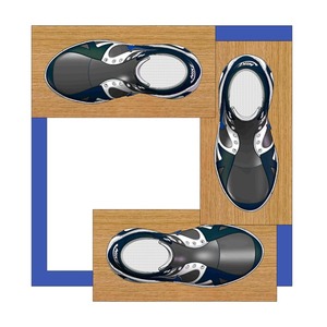 Expositor de Piso Desmontable y Reciclable para Muestras de Zapatos - Product Image 5