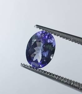 Pierre précieuse naturelle Tanzanite ovale taille moderne, pierre lâche étincelante pour la fabrication de bijoux, bagues, pendentifs et colliers - Product Image 3