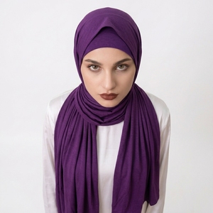 Hijab long musulman respirant et à séchage rapide pour femme, prix d'usine - Product Image 4