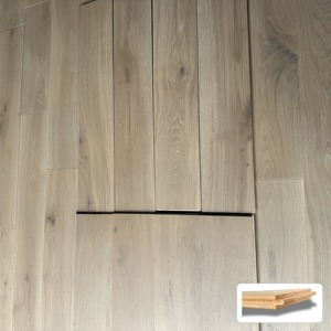Parqué de Roble Blanco de Ingeniería de 2 Capas con Sistema T&G, Certificado CARB P2 y JAS, Fabricante de Vietnam - Product Image 1