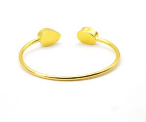 Natural Druzy Stone Adjustable Bangles with German <b>Silver</b> | Handmade Druzy Gemstone <b>Cuff</b> Bangle | Fashion Jewelry for Women - Product Image 4