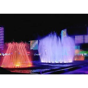 DISEÑO GRATUITO Fuente de Agua Musical para Jardín y Piscina, Grande, Moderna, con Luces LED, Fácil de Instalar, de Acero Inoxidable - Product Image 1