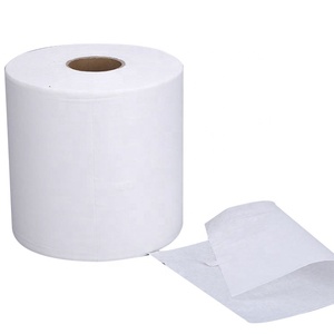 Spunlace không dệt nhiệm vụ nặng nề trung tâm kéo gỗ bột giấy cửa hàng khăn trong hộp để làm sạch degrease - Product Image 5