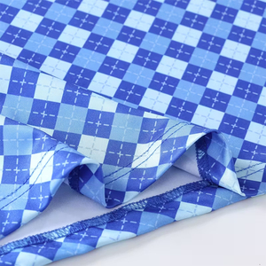 Camisetas de golf en oferta para hombre, manga corta, sin arrugas, elásticas en 4 direcciones, que absorben la humedad, sublimadas. - Product Image 3