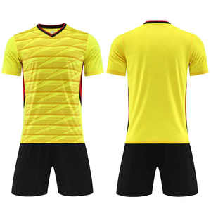 Conjunto de Uniforme de Fútbol Personalizado, Local/Visitante, Impresión Digital, 100% Poliéster, Manga Corta, Secado Rápido, Transpirable, Ligero, Nombre del Equipo - Product Image 2