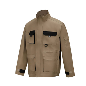 Veste de travail durable et résistante aux déchirures avec plusieurs poches utilitaires, taille américaine, robuste, pour le travail industriel, durable, combinaison de sécurité - Product Image 1