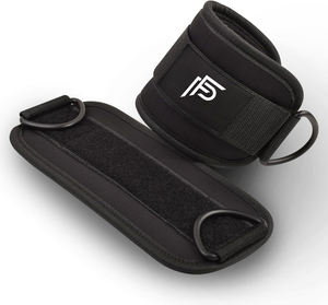 สายรัดข้อเท้าออกกำลังกายคุณภาพสูงพร้อมโลโก้สั่งทำ วัสดุนีโอพรีนนุ่ม ไม่ลื่น ปรับได้ เหมาะสำหรับทุกเพศ อุปกรณ์เพื่อความปลอดภัยสำหรับแบรนด์ฟิตเนส - Product Image 2