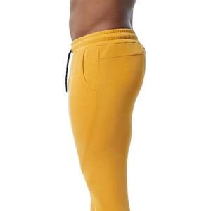 Pantalon de jogging en coton décontracté pour hommes avec logo personnalisé pantalon de survêtement gym fitness respirant à séchage rapide en éponge française pour hommes - Product Image 5