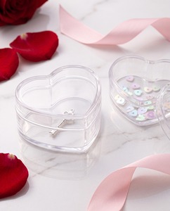 Caja de Acrílico Moderna y Romántica con Diseño de Amor, Bellamente Elaborada y Ecológica para Exhibición Independiente que Demuestra Amor - Product Image 2