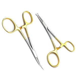 Juego de Pinzas para Vasectomía sin Bisturí, 14 cm, Acero Inoxidable Alemán, Instrumentos Quirúrgicos Manuales, Pinzas de Anillo Fino NSV, Certificación CE - Product Image 2