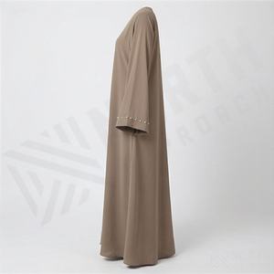 Thobe Thawb en gros, Abaya personnalisée, haut pour femmes grandes tailles, couleur personnalisée, élégant, longueur au sol, OEM, mode modeste - Product Image 3
