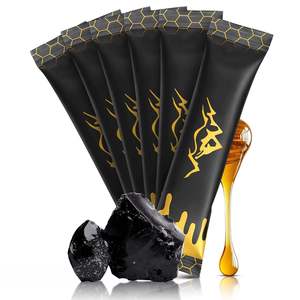 Bâtonnets de miel Shilajit 100 % naturels en grande quantité, riches en acide fulvique, pour la force, les performances et un mode de vie actif - Product Image 2