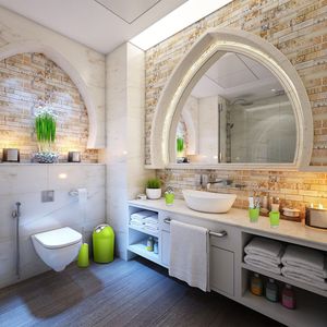 Set Completo di Accessori per Bagno in 6 Pezzi con Dispenser Sapone e Portaspazzolino, Set Hardware da Bagno Premium - Product Image 6