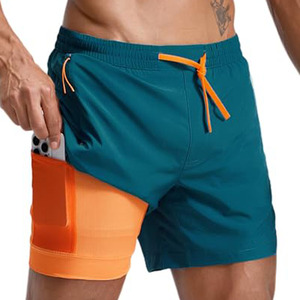 Shorts de jogging et de survêtement en gros, personnalisables avec logo, shorts streetwear vierges pour hommes, shorts de plage à taille élastique sur mesure – Offre Spéciale - Product Image 1