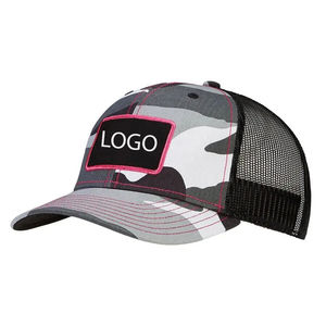Gorras Trucker de 6 Paneles Personalizadas 2026 de Algodón Premium para Exteriores con Hebilla de un Solo Botón, Transpirables e Impermeables - Product Image 1