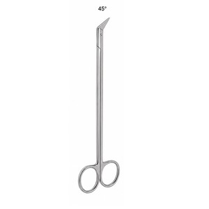 Tijeras Vasculares COOLEY 45 °   Punta de Sonda con Acabado Espejo de 1 mm o 1,5 mm, Longitud Total de 7-1/4 pulgadas (18,4 cm), ZETOMEDPRO - Product Image 5