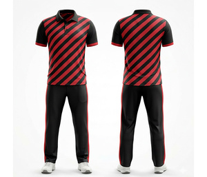 Digital Printed Sublimation <b>Cricket</b> Uniform Sublimation Printed | Men Women Youth <b>Cricket</b> Wears Polo Shirt and Trouser Full Tea - Product Image 2